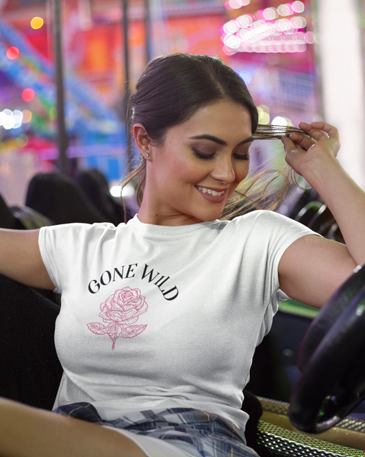 Gone wild Crop T-shirt