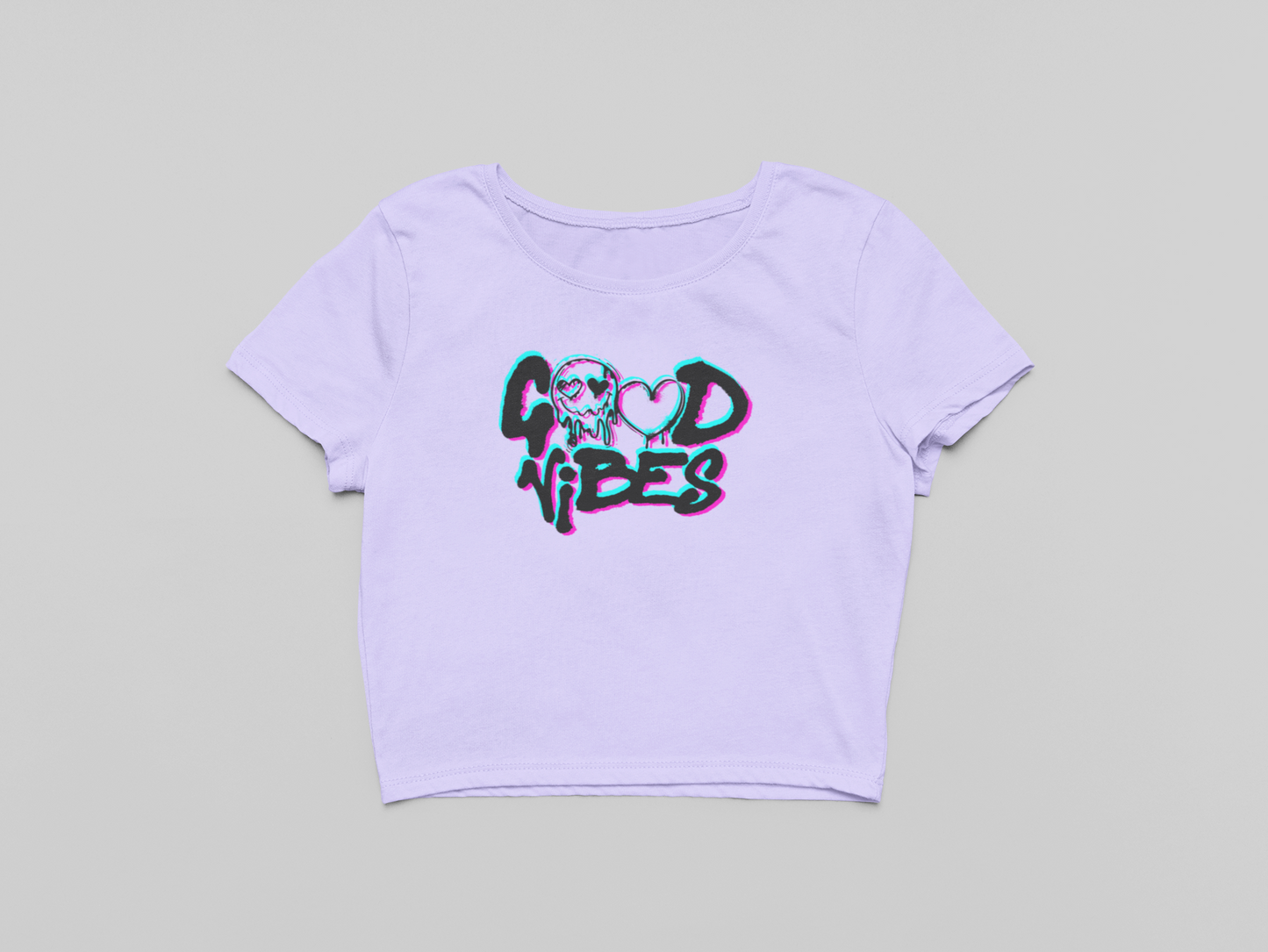 Good Vibes Crop T-shirt