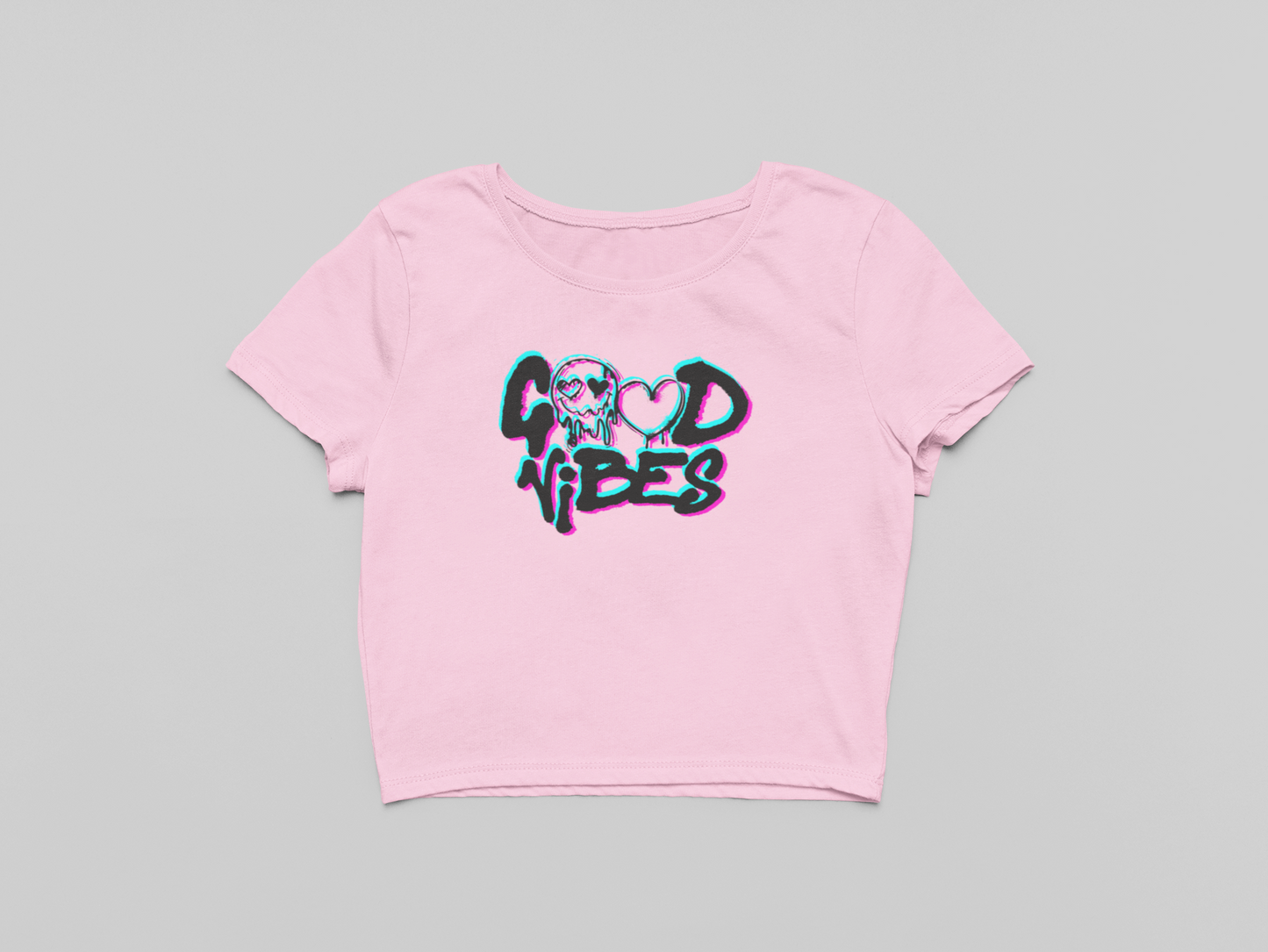Good Vibes Crop T-shirt