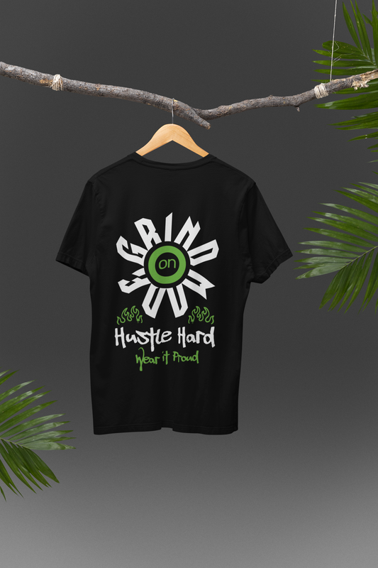 Grind Mode On Oversized T-shirt
