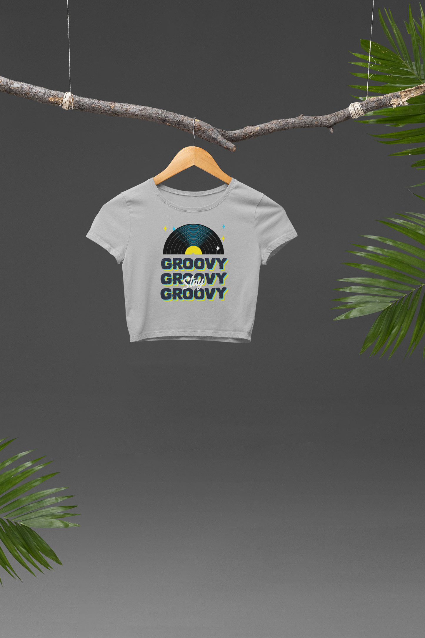 Groovy Crop T-shirt