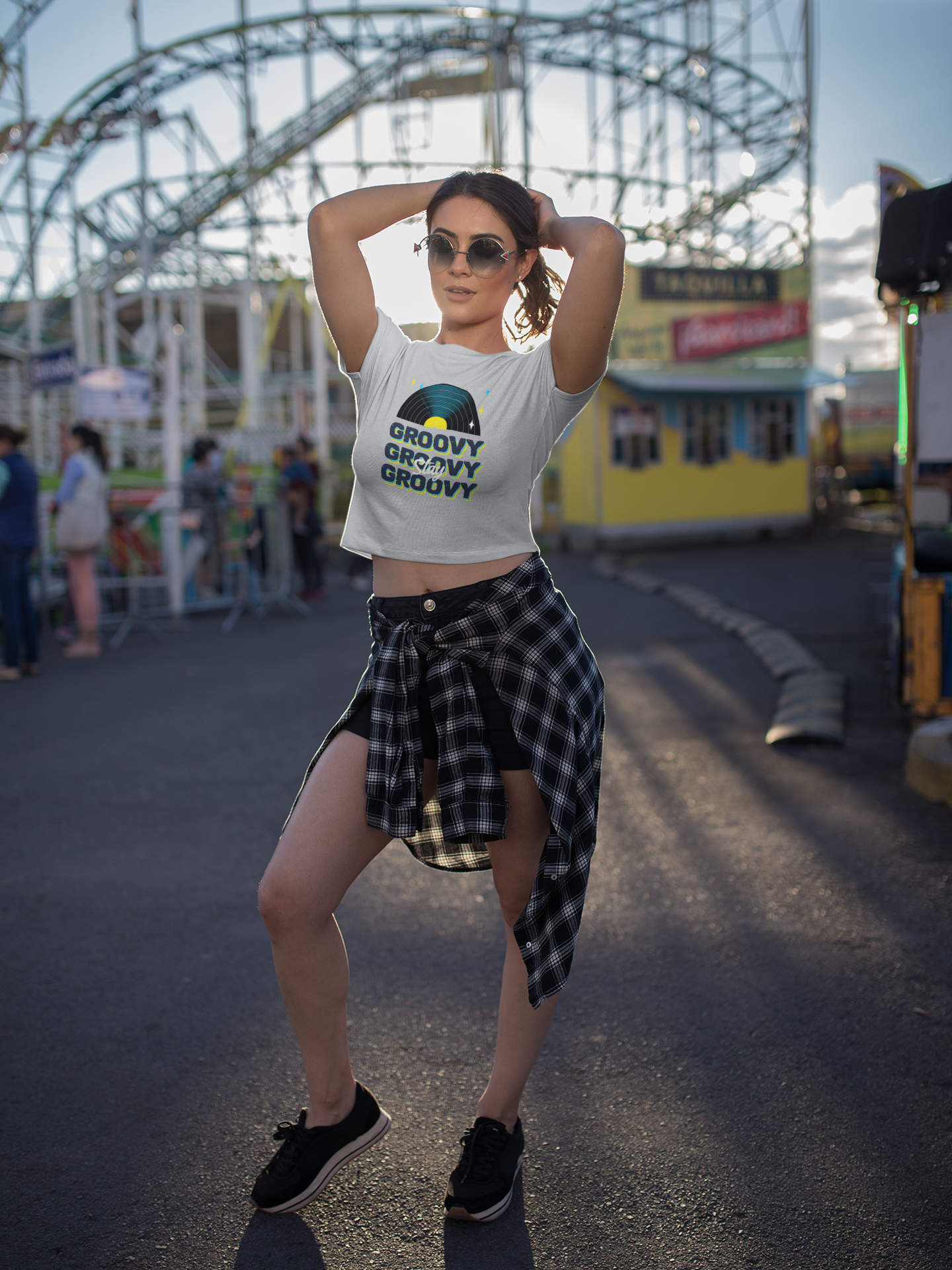 Groovy Crop T-shirt