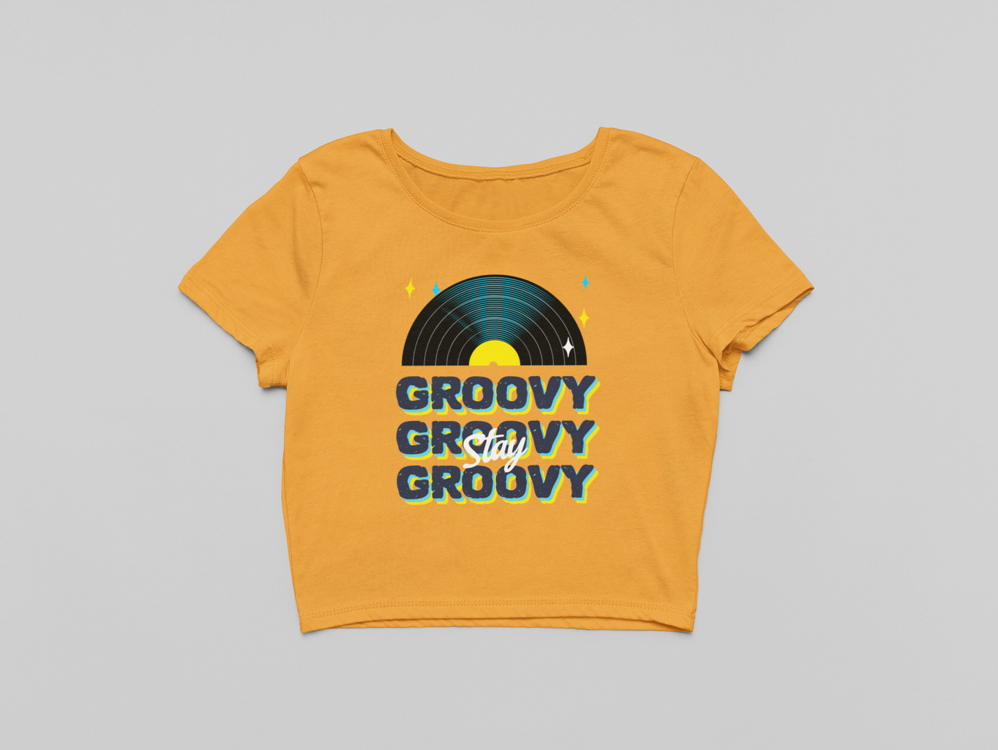 Groovy Crop T-shirt