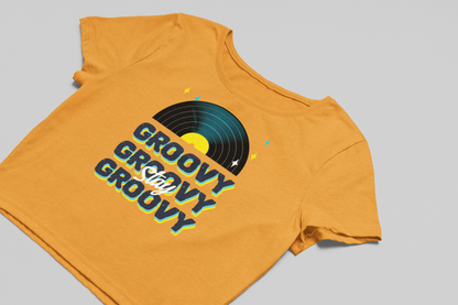 Groovy Crop T-shirt