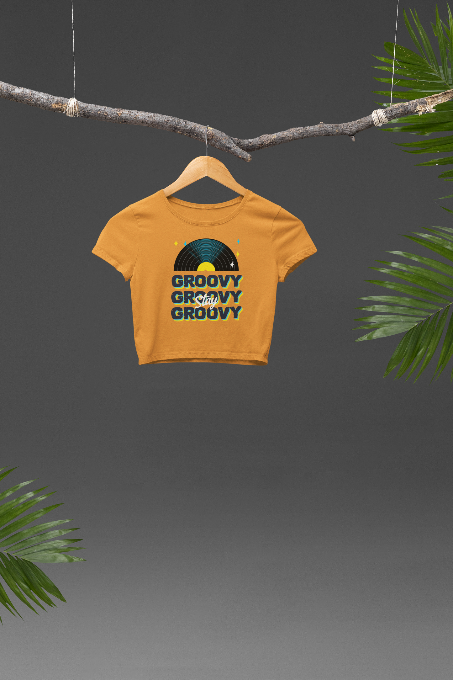 Groovy Crop T-shirt
