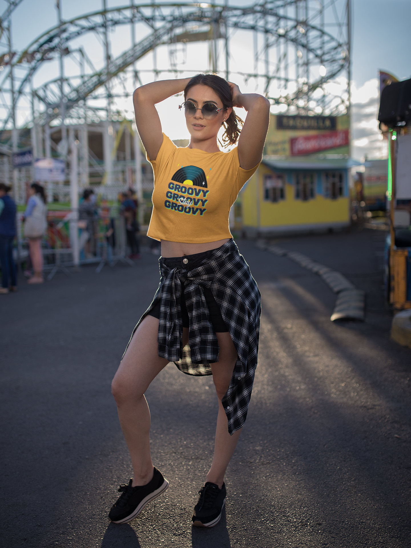 Groovy Crop T-shirt