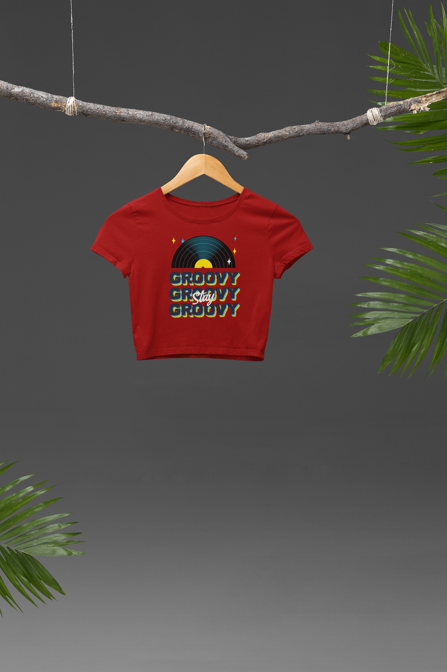 Groovy Crop T-shirt