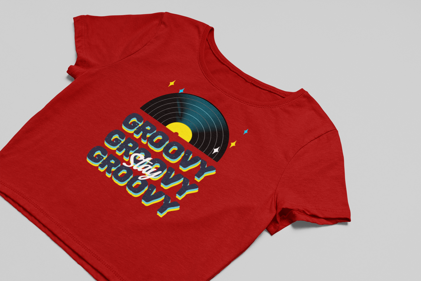 Groovy Crop T-shirt