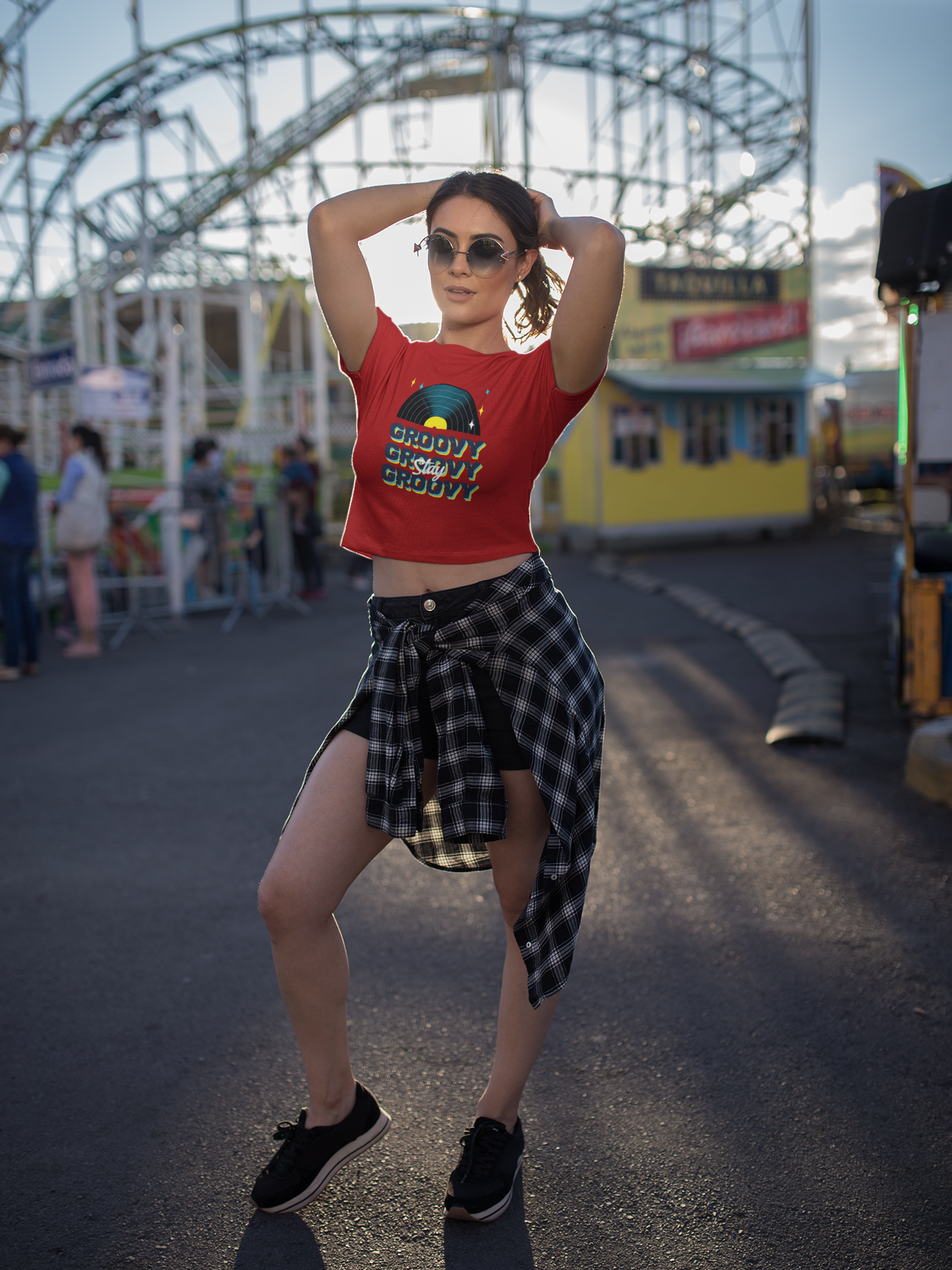 Groovy Crop T-shirt