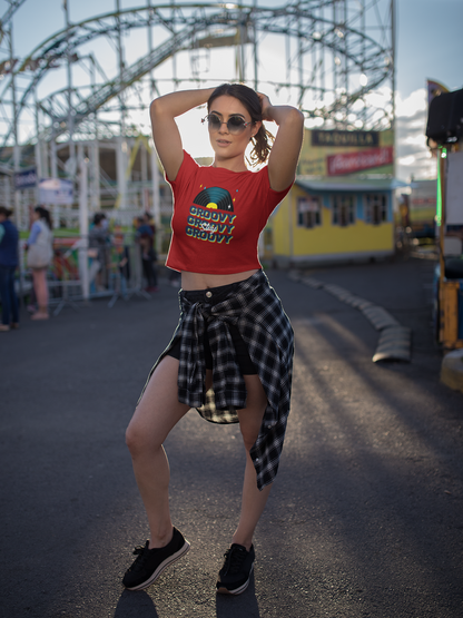 Groovy Crop T-shirt