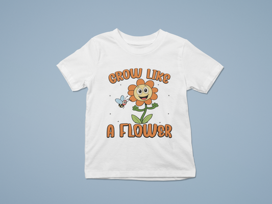 Grow like a Flower Girl's T-shirt