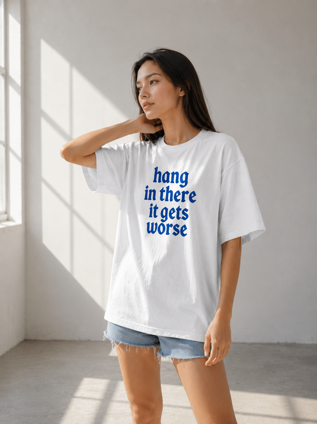Hang in There Oversized T-Shirt