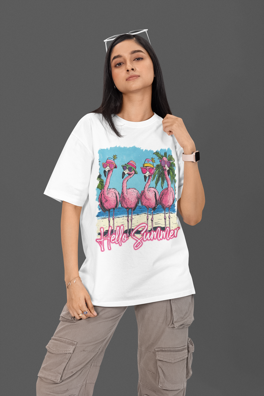 Hello Summer Oversized T-shirt