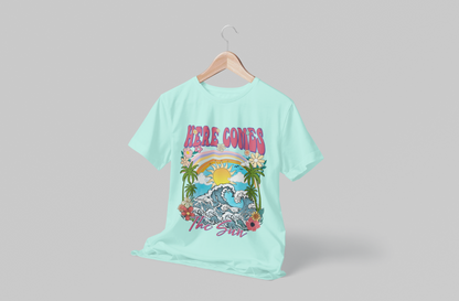 Here comes the Sun Oversized T-shirt