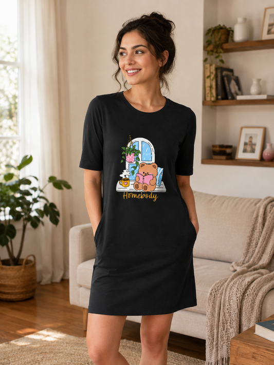 Homebody T-Shirt Dress