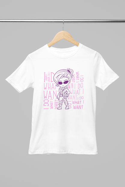 I do what I want Girl's T-shirt