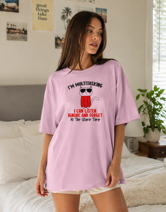 Multitasking Expert Oversized T-Shirt