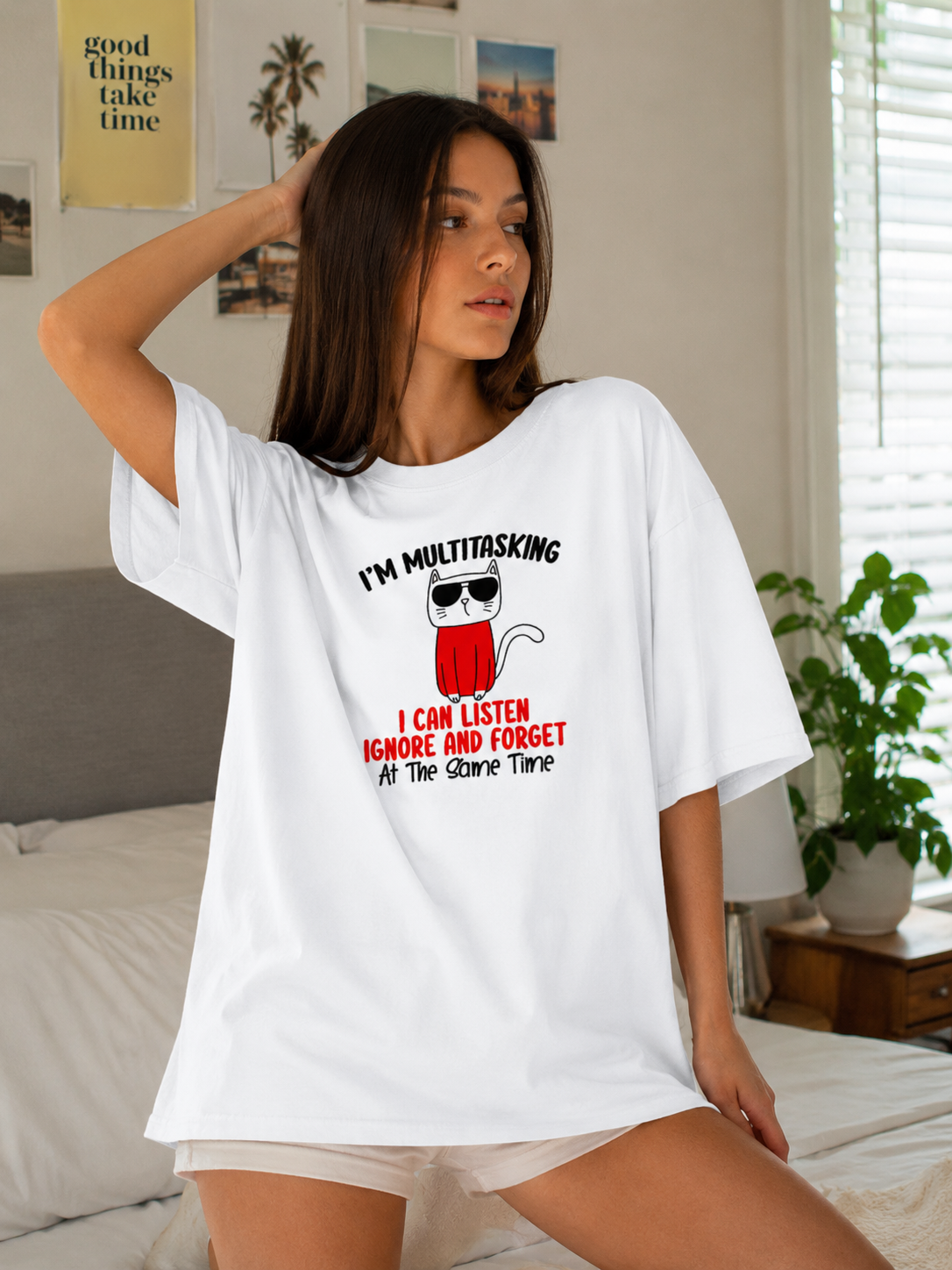 Multitasking Expert Oversized T-Shirt