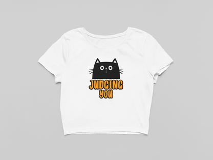 Judging U Crop T-shirt