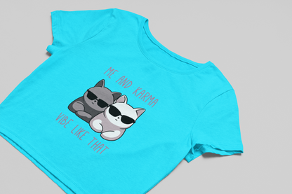 Me & Karma Crop T-shirt