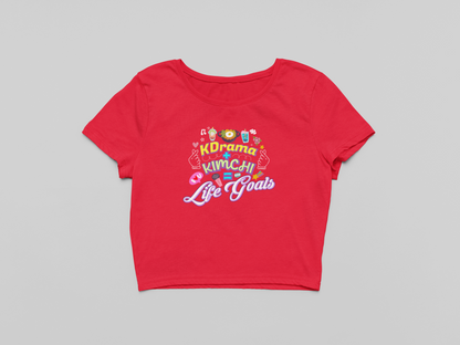 KDrama Crop T-shirt