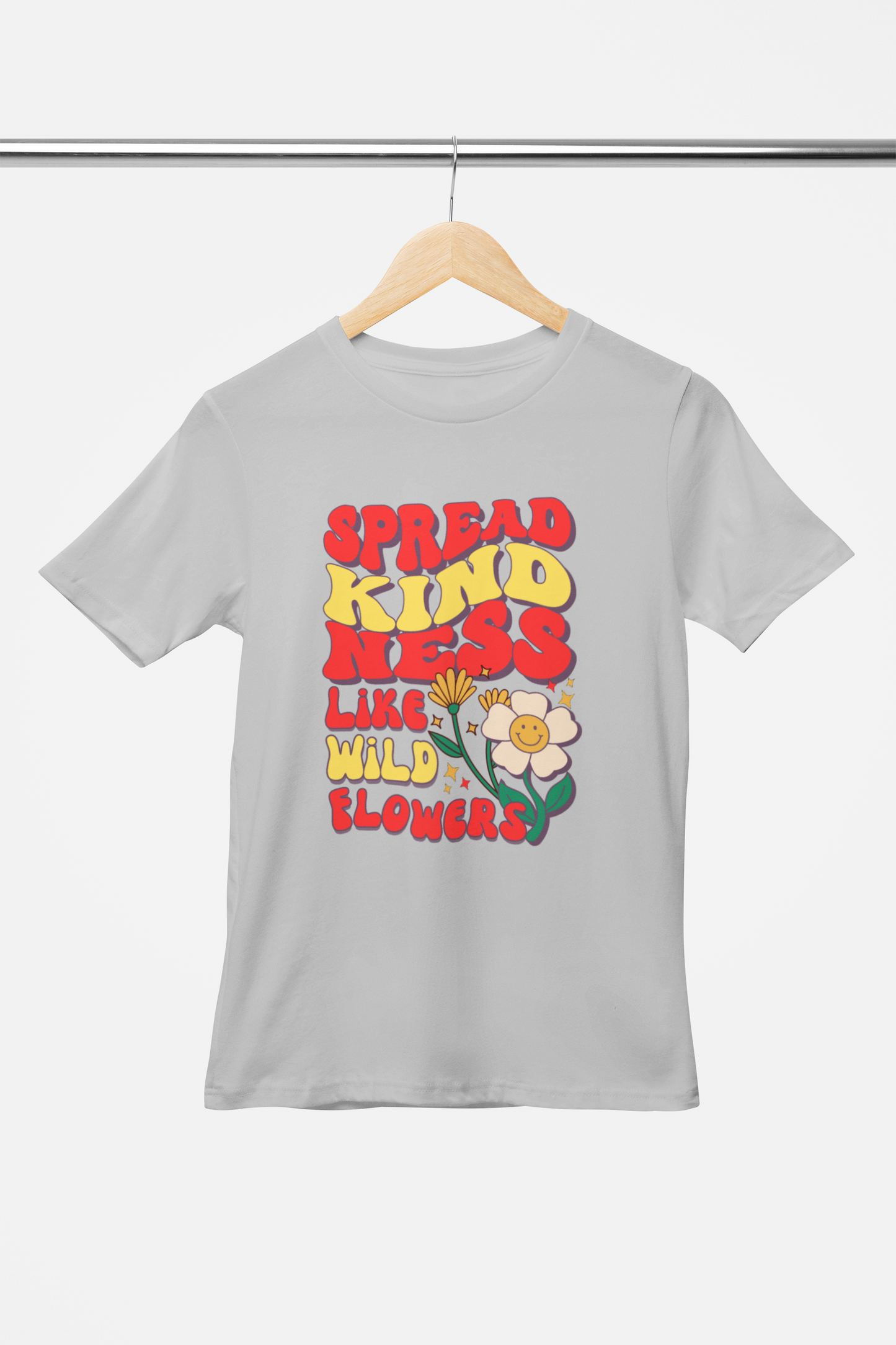 Spread Kindness like Wildflowers Girl's T-shirt