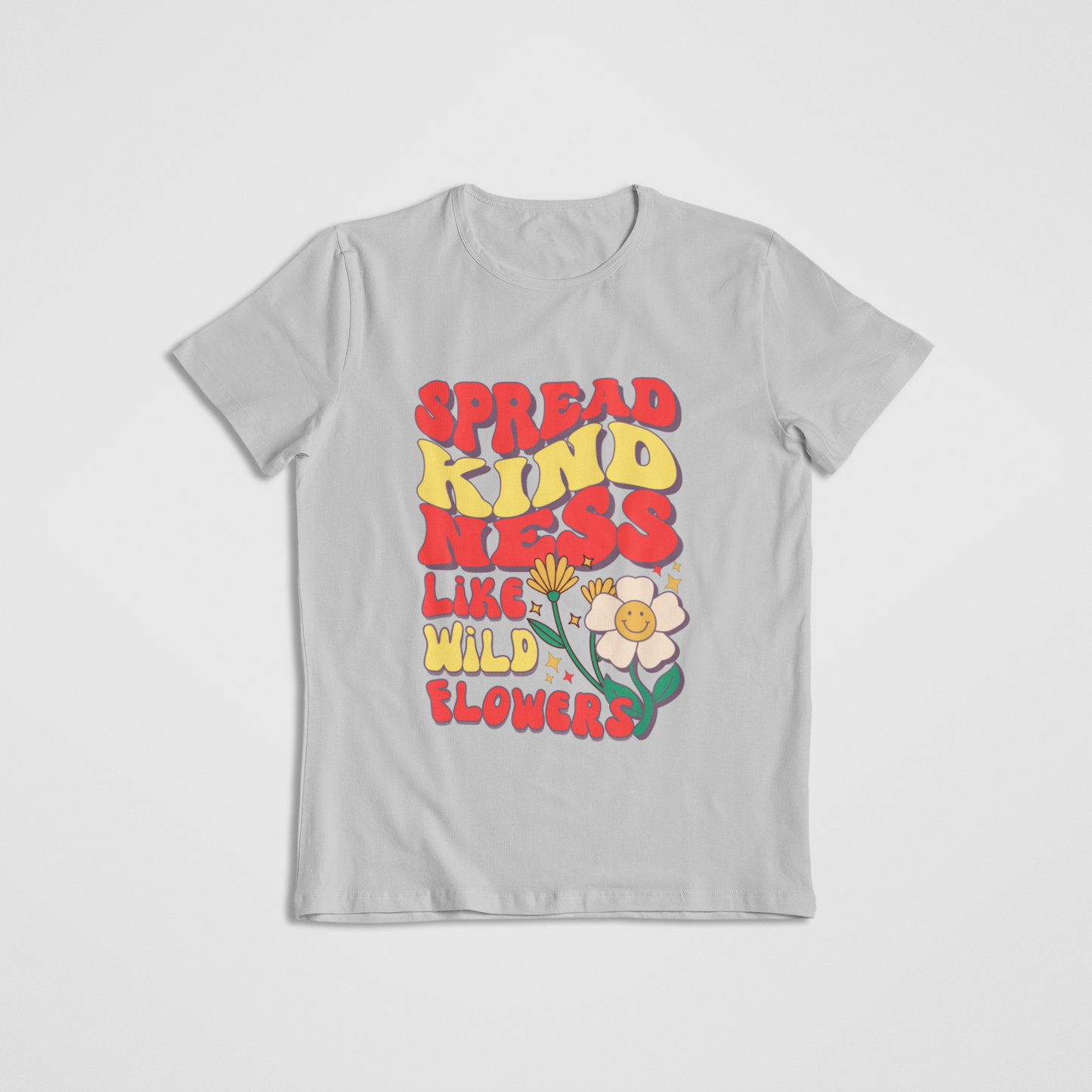 Spread Kindness like Wildflowers Girl's T-shirt