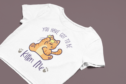 Kitten me Crop T-shirt