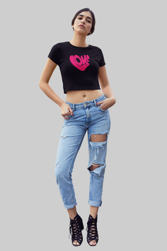 Love Crop T-shirt