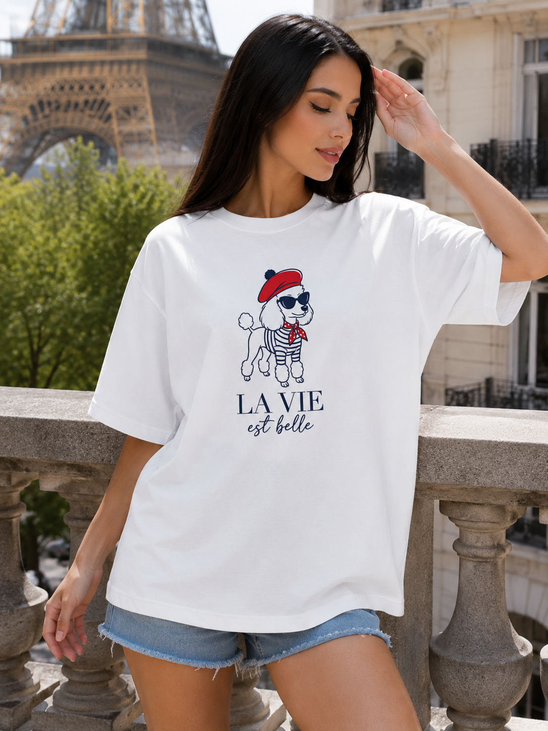 La Vie est Belle Oversized T-Shirt