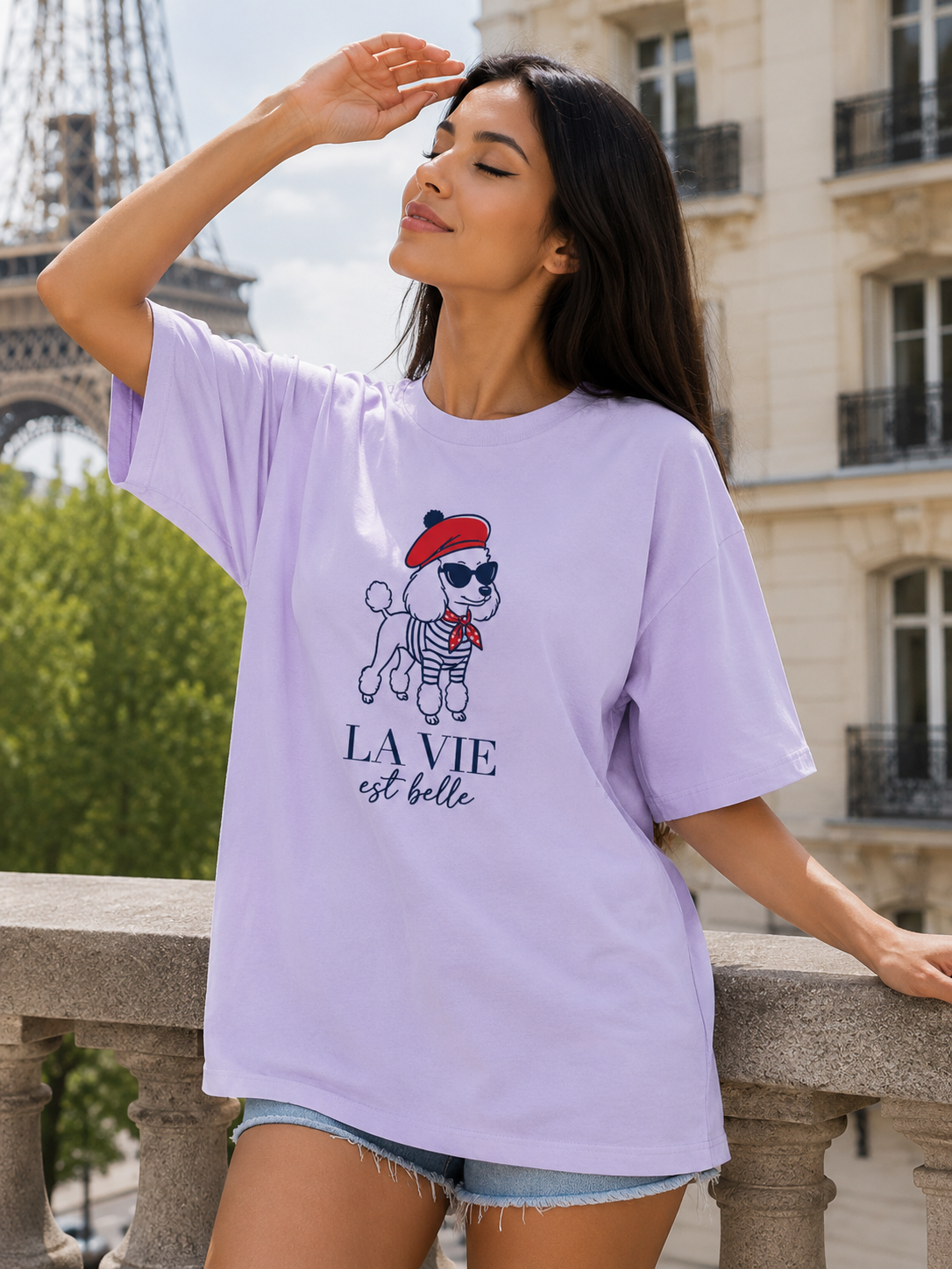 La Vie est Belle Oversized T-Shirt