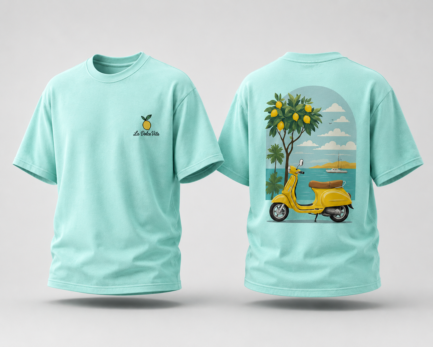 La Dolce Vita Oversized Classic T-Shirt