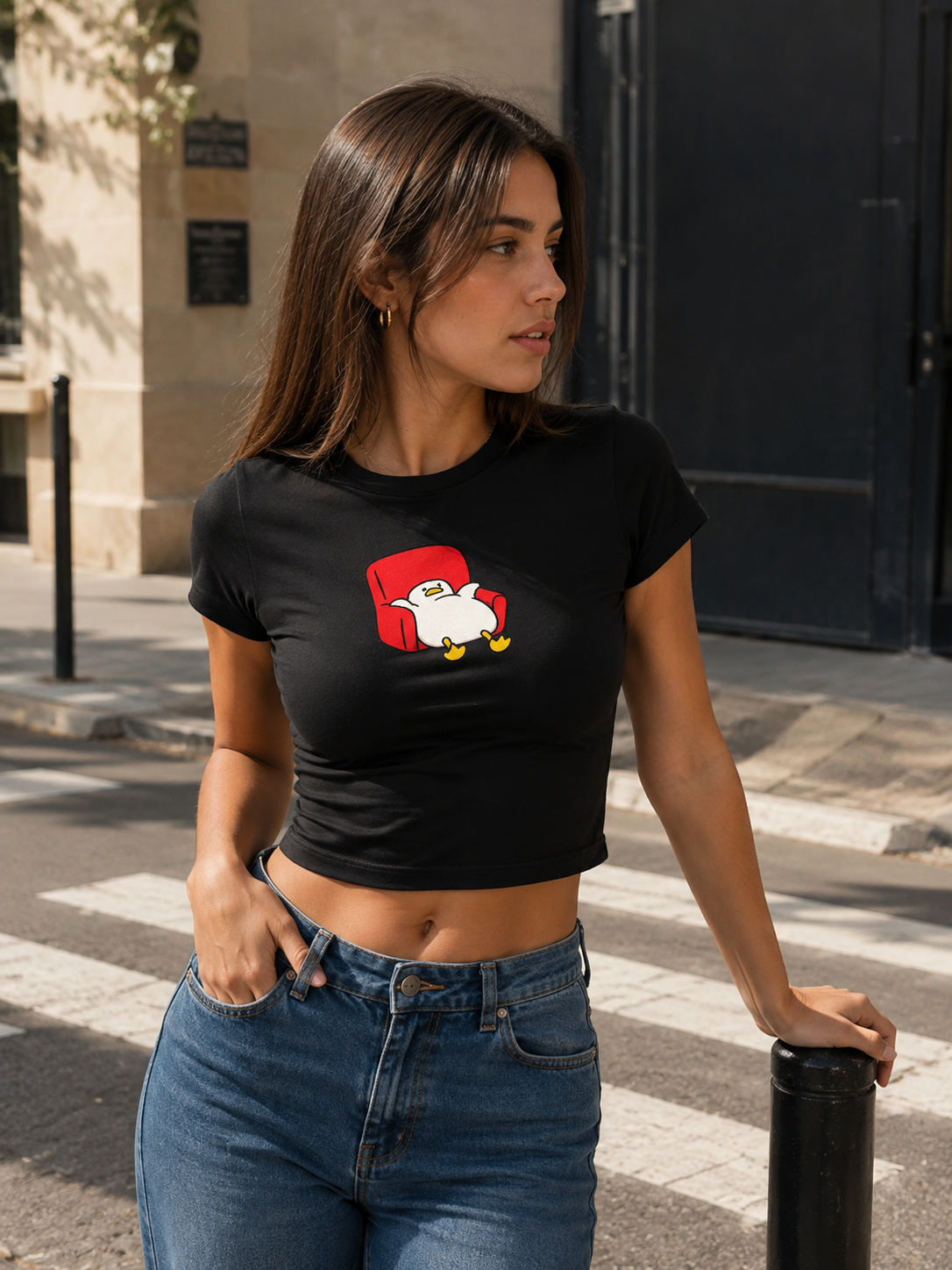 Lazy Duck Baby Tee
