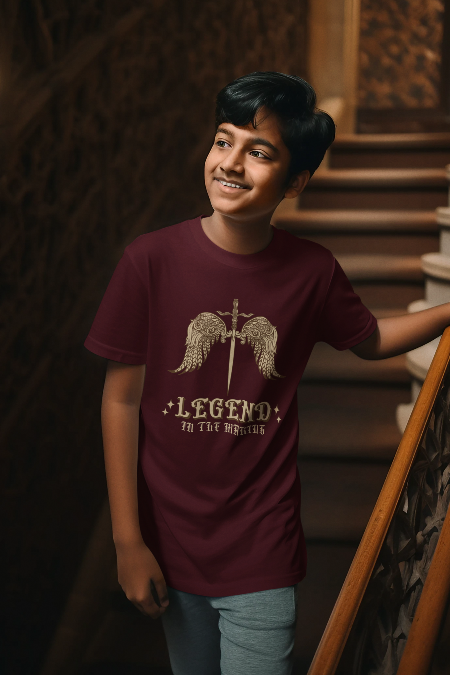 Legend in making Boy's T-shirt