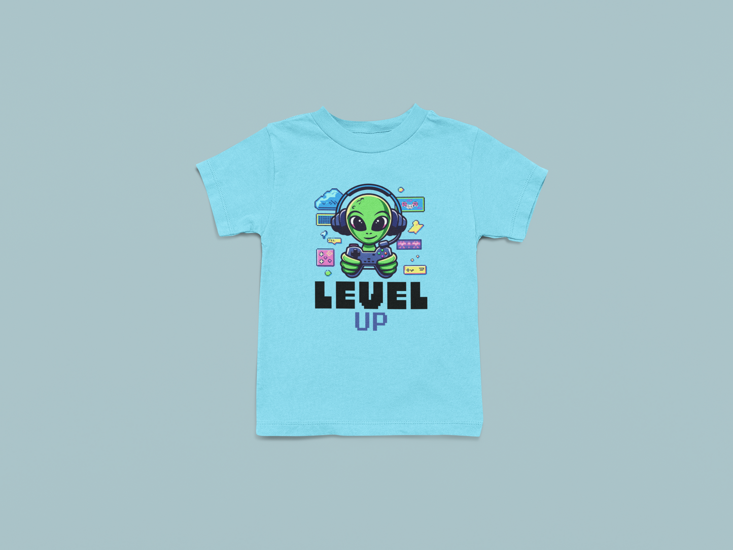 Level Up Game Boy's T-shirt