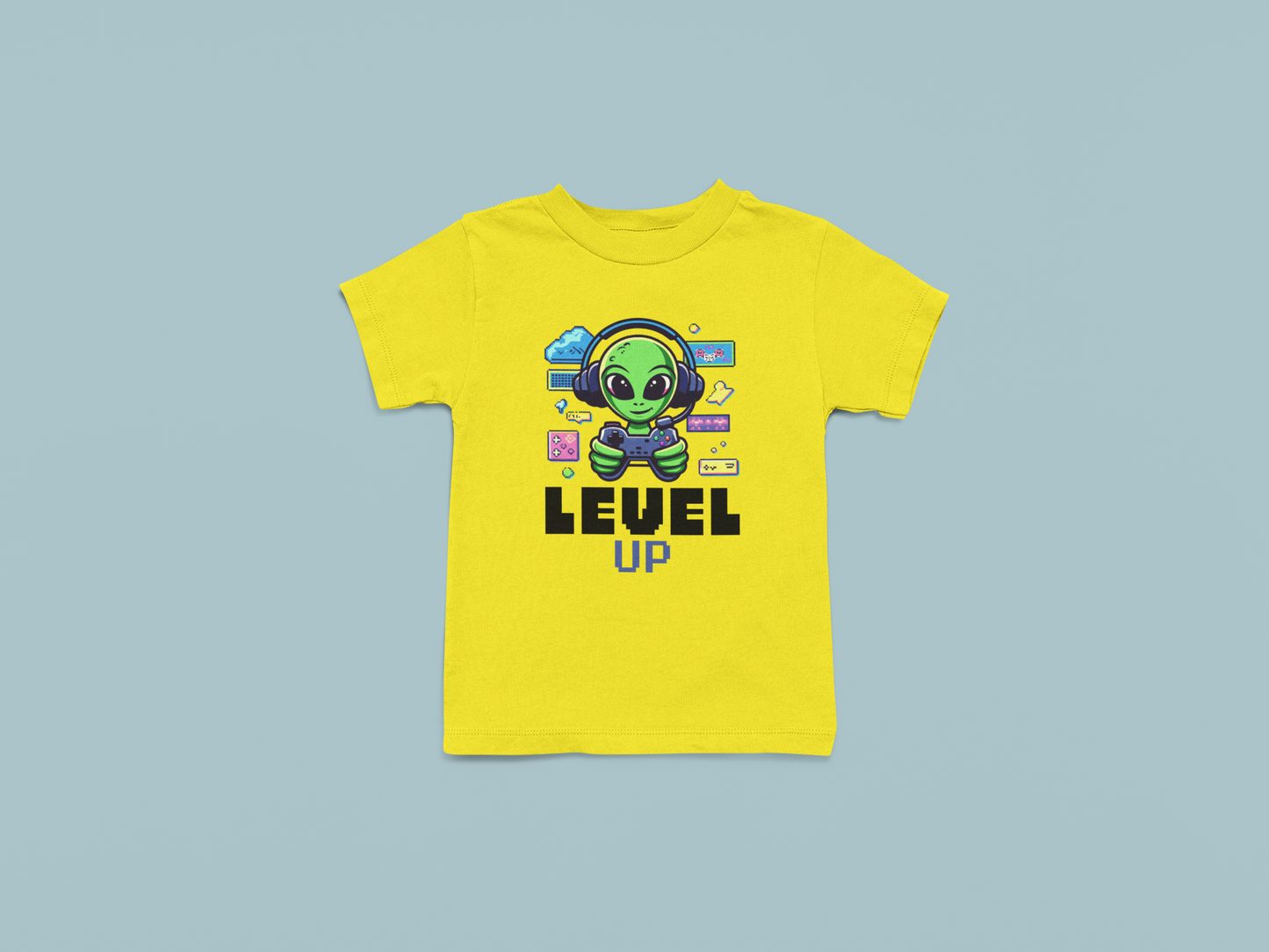 Level Up Game Boy's T-shirt