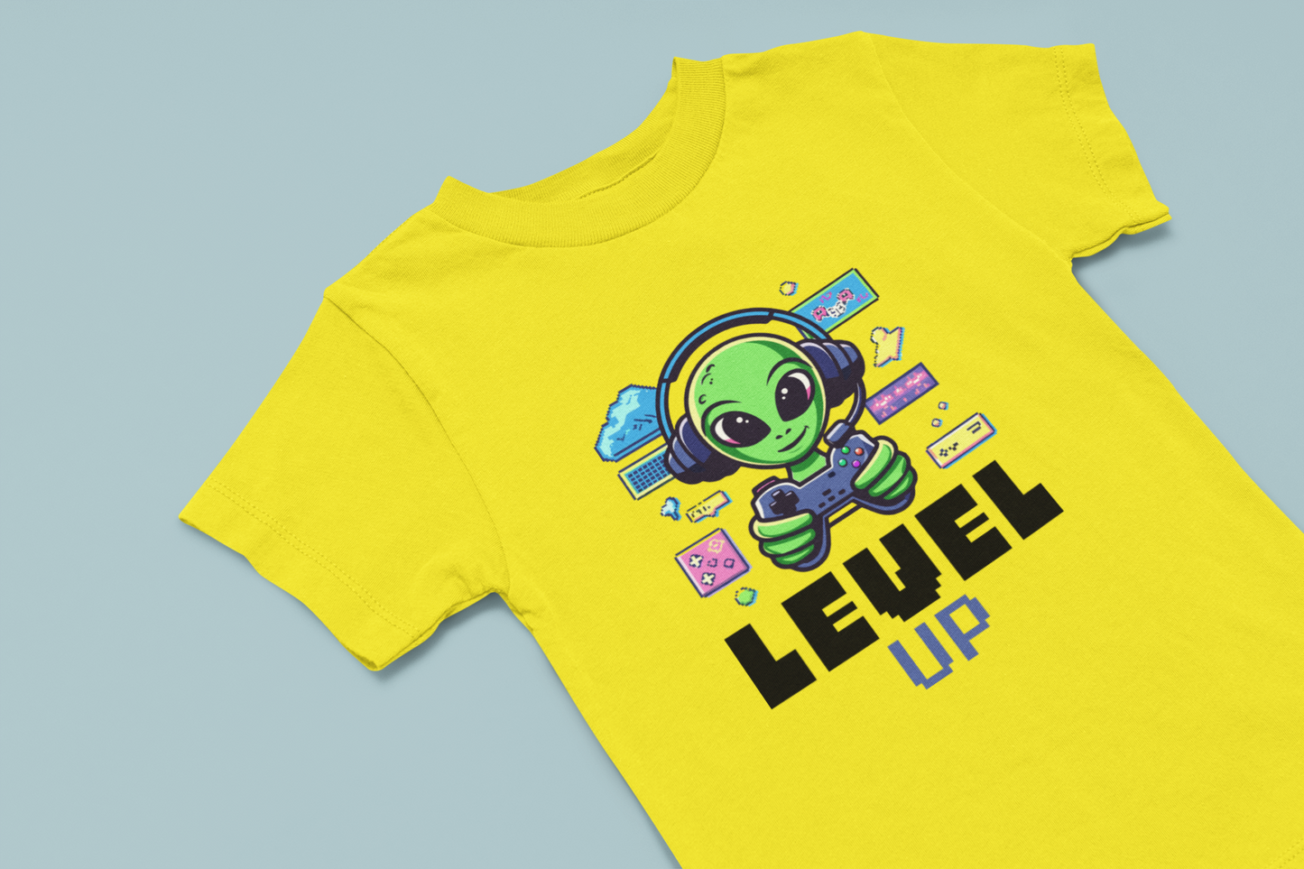 Level Up Game Boy's T-shirt