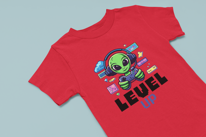 Level Up Game Boy's T-shirt