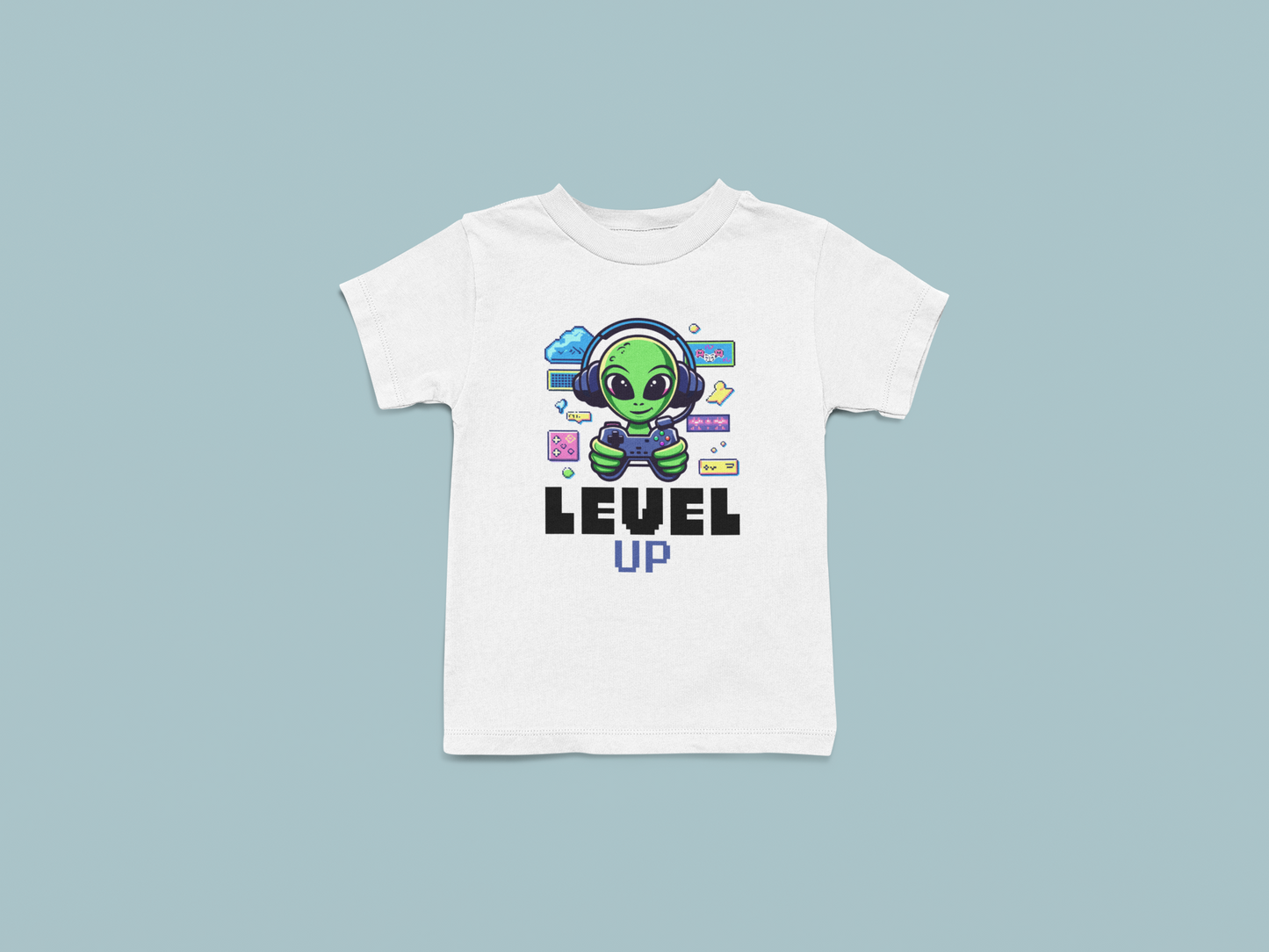 Level Up Game Boy's T-shirt