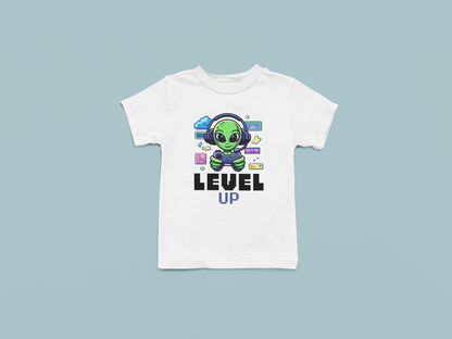 Level Up Game Boy's T-shirt