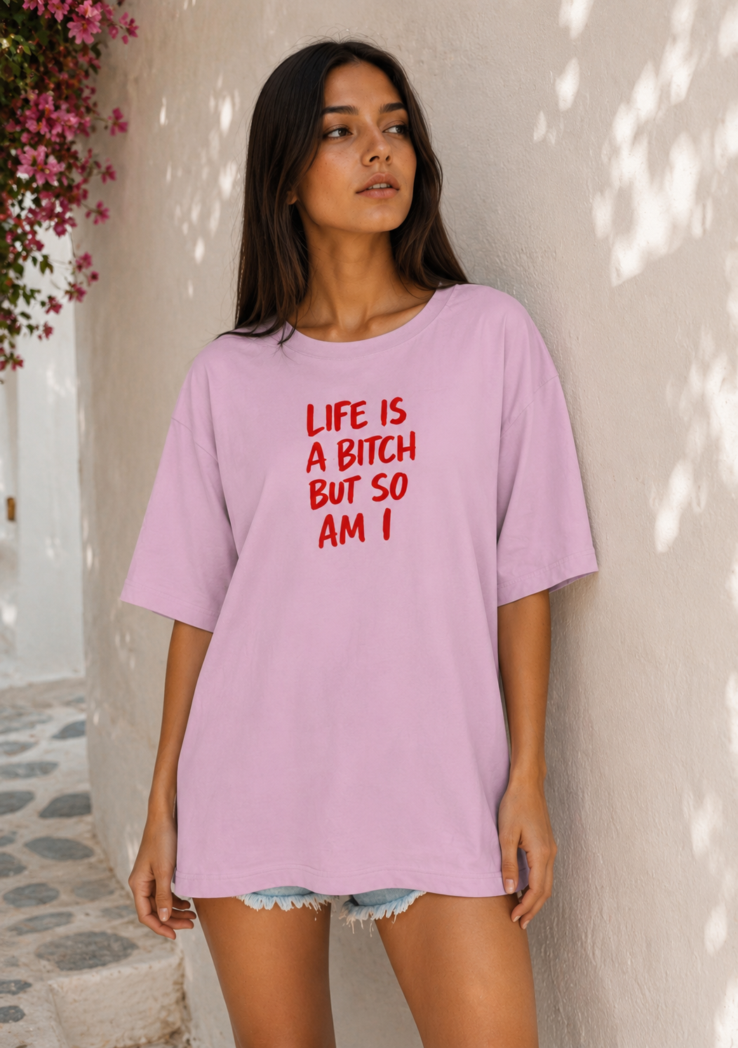 Life is a Bitch Oversized T-Shirt