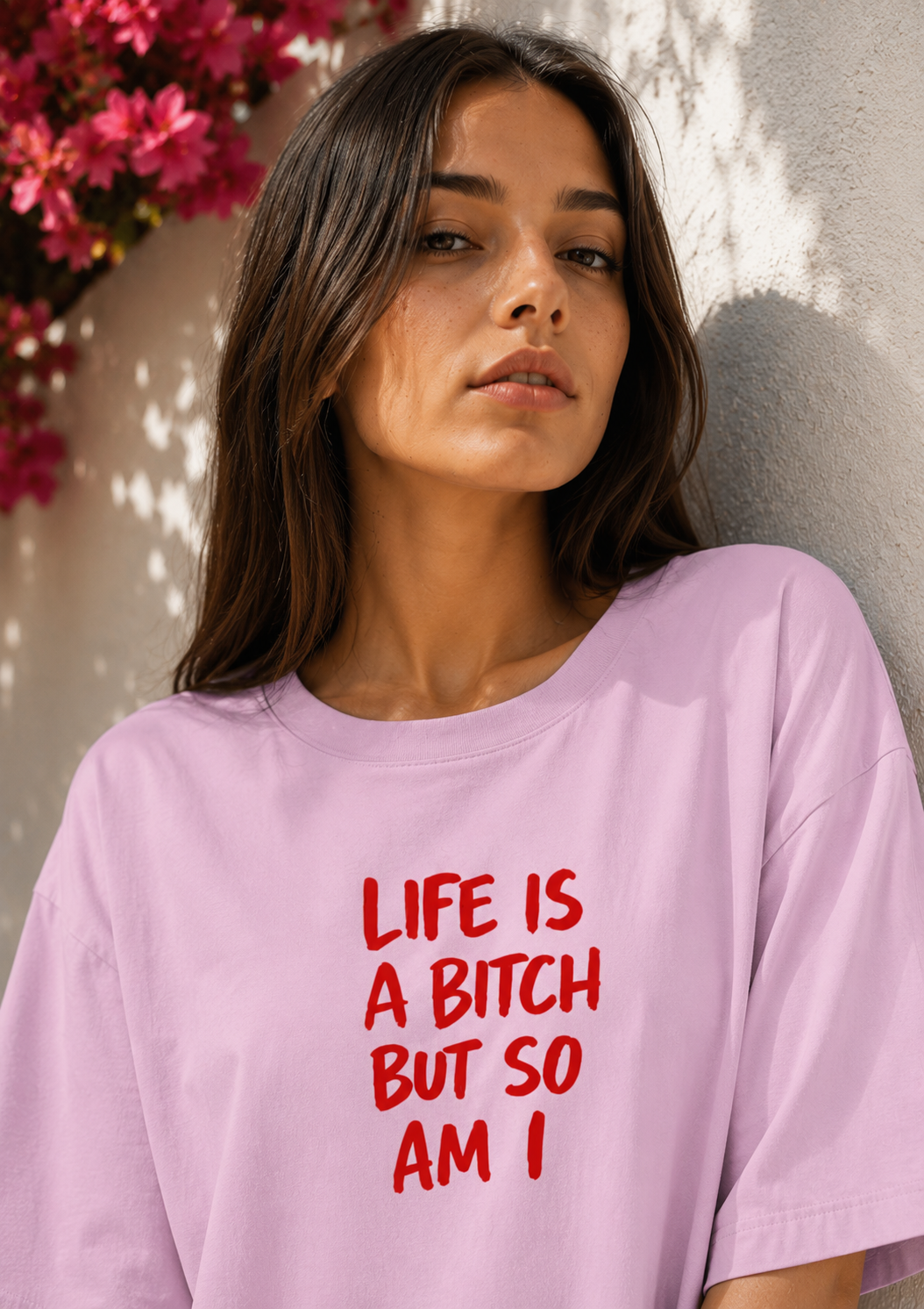 Life is a Bitch Oversized T-Shirt