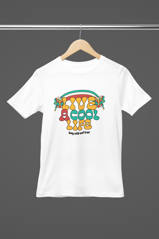 Live a Cool Life Girl's T-shirt