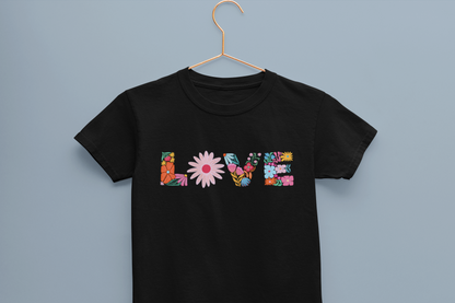 Floral Love Girl's T-shirt