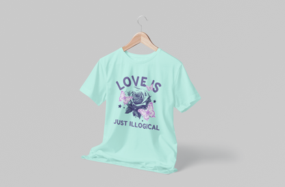 Love is just illogical Oversized T-shirt
