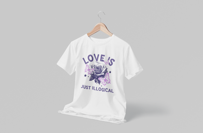 Love is just illogical Oversized T-shirt