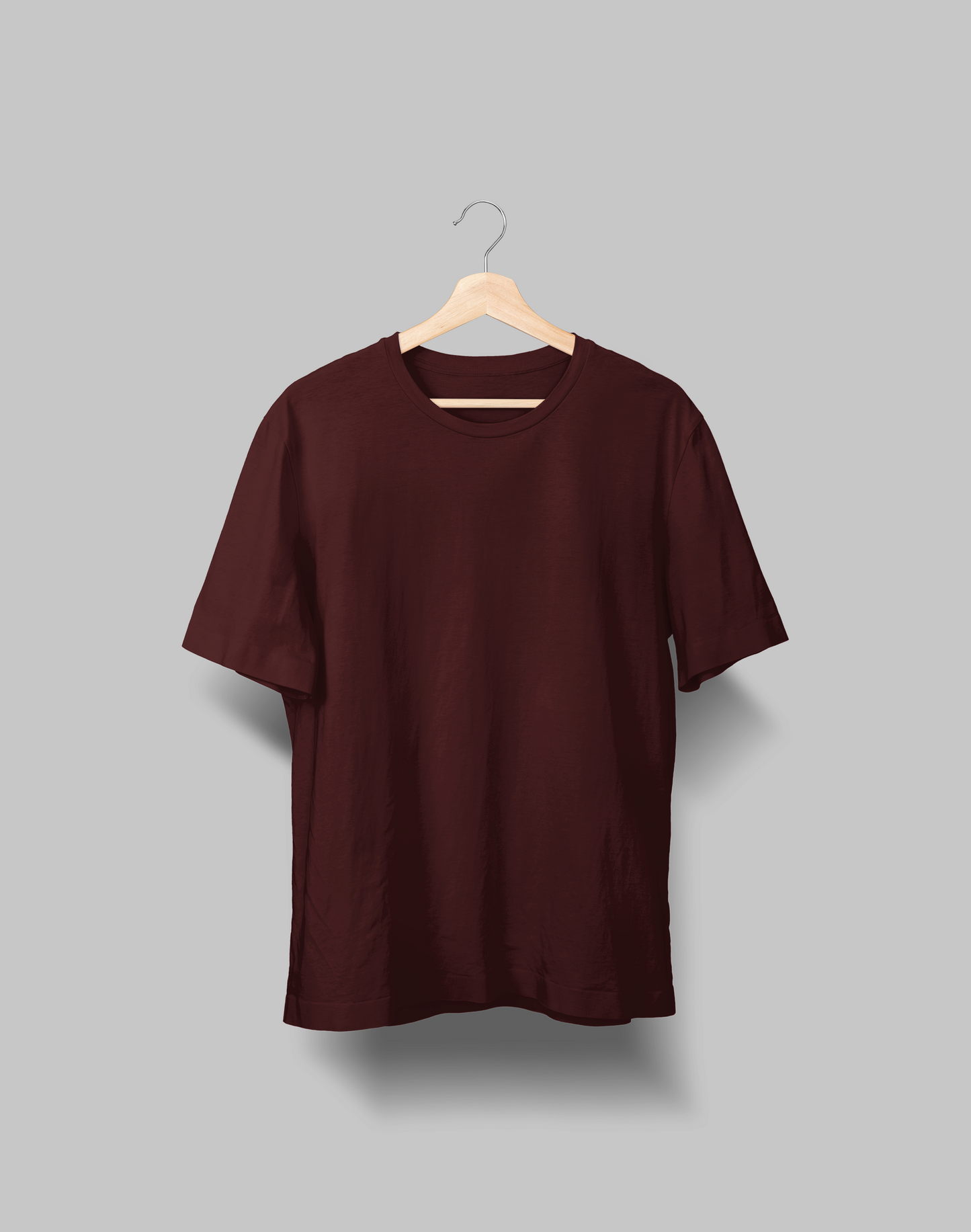Unisex Oversized Plain T-shirt - Bold Colors