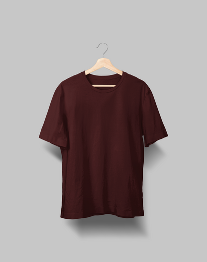 Oversized Plain T-shirt - Bold Colors
