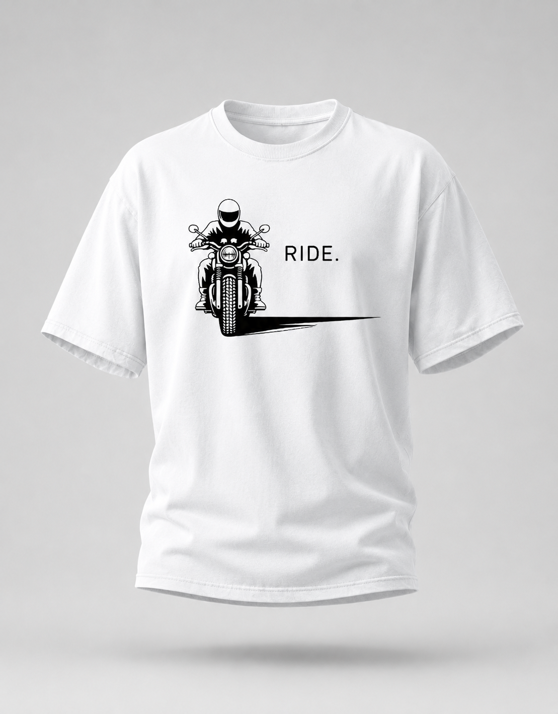Motorcycle Rider Oversized T-Shirt