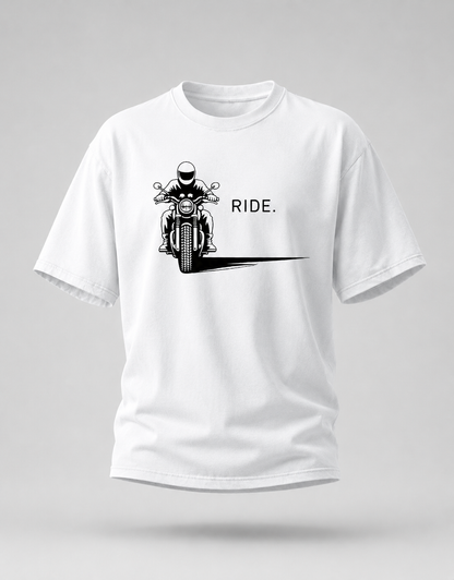 Motorcycle Rider Oversized T-Shirt